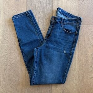 Old Navy Rockstar Mid Rise Skinny Jeans Denim